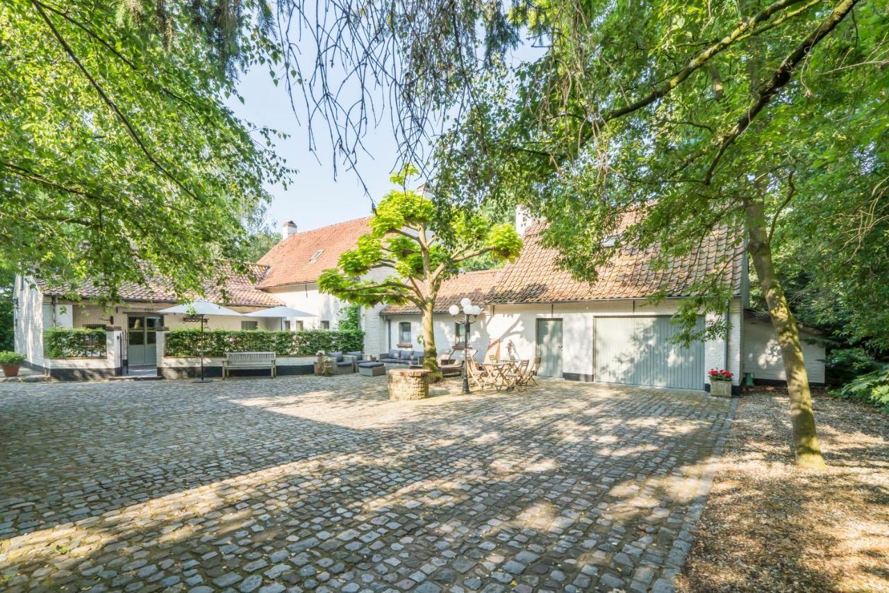 Fantastische Vakantiewoning Aan Het Bos Wingene Eksteriør bilde